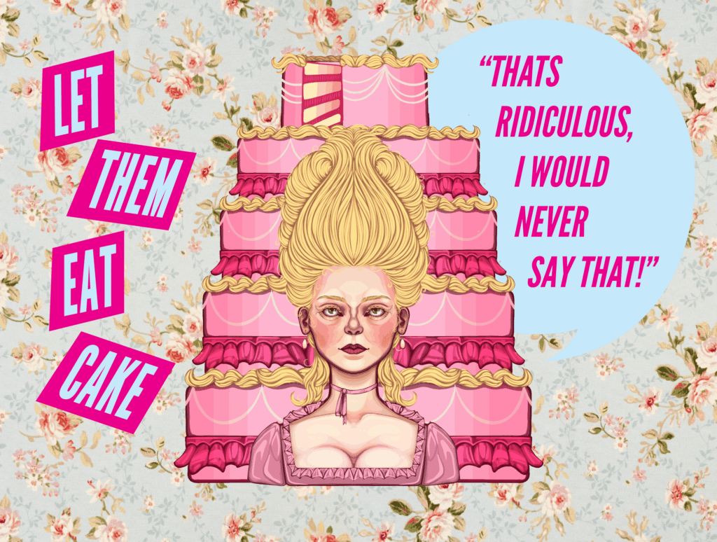 Marie Antionette Illustration